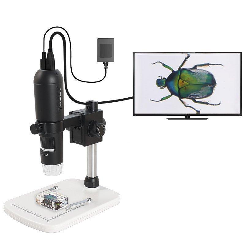 "Цифровой микроскоп с увеличением 10X-220X и выходом HDMI/USB (арт. 25-9071978)"