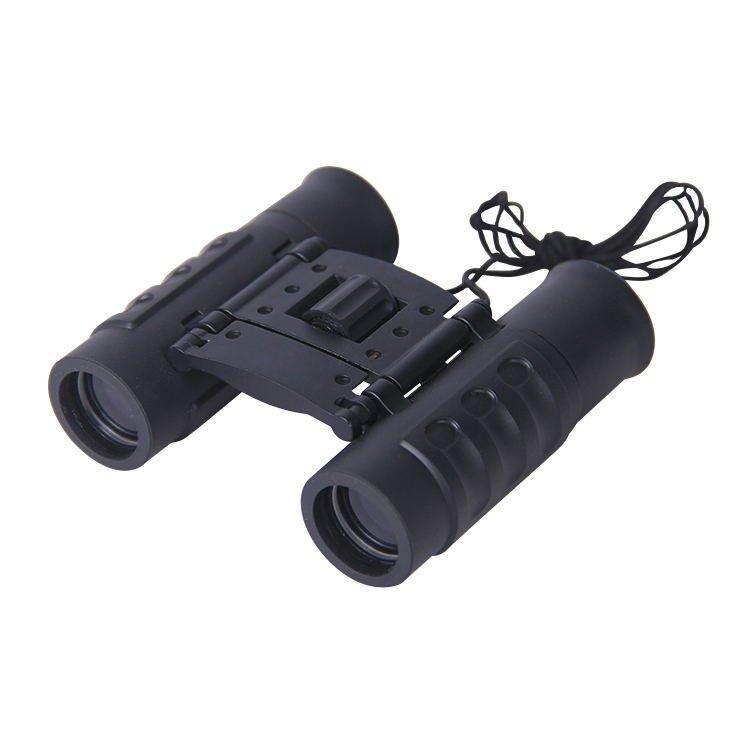 "Бинокль компактный с резиновыми окулярами и центральной фокусировкой HD черный (арт. 25-9072147)"