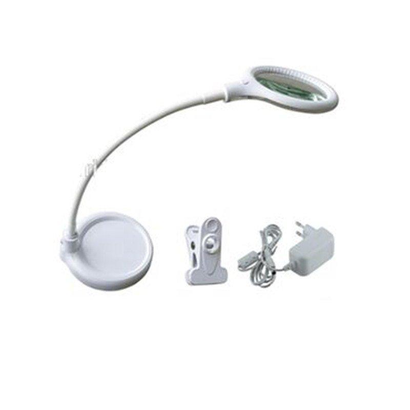 "Лампа с увеличительным стеклом и гибкой подставкой, 30 светодиодов, 3 диоптрии (арт. 25-9072293)"