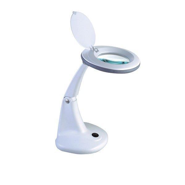 "Лампа с увеличением 5 диоптрий, энергосберегающая LED, хирургическая лупа настольная с увеличительным стеклом (арт. 25-9072302)"