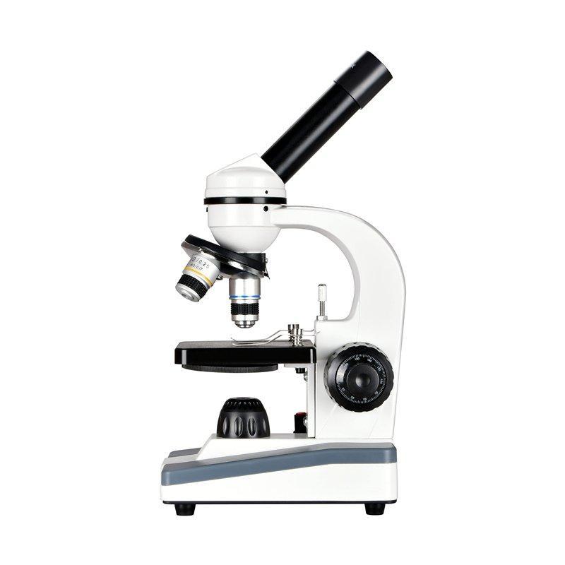 Микроскоп биологический с LED-подсветкой, одноокулярный, ахроматическая объективная линза (B1.107M)