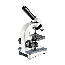 Микроскоп биологический с LED-подсветкой, одноокулярный, ахроматическая объективная линза (B1.107M)