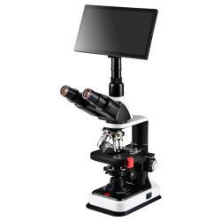 Биологический микроскоп 1600X 4K с сенсорным экраном 11.6 дюйма (арт. 25-9071943)