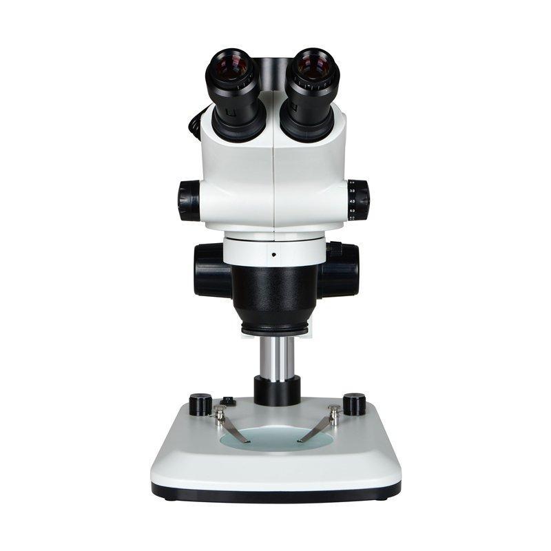 Стереомикроскоп с LED подсветкой, увеличение 6.5X-65X тринокулярный с адаптером C-Mount (арт. 25-9071947)