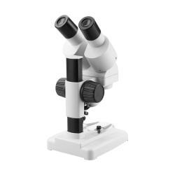 Детский стереомикроскоп с бинокуляром для науки, 20-кратное увеличение, с LED-подсветкой (арт. 25-9071956)