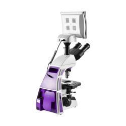 Микроскоп биологический медицинский с LCD-экраном, триокулярный (арт. 25-9071960)