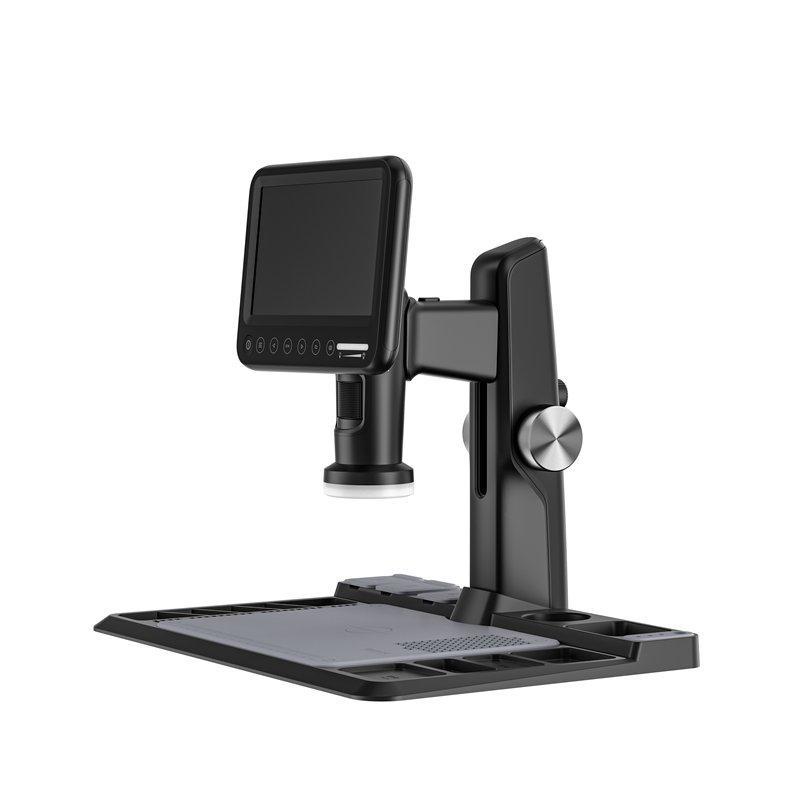 Микроскоп цифровой 12МП 1600X 7 LCD с подставкой (арт. 25-9071986)