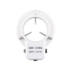 Кольцевая подсветка для стереомикроскопа с 144 светодиодами, 18000 люксов (арт. 25-9071987)