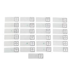 Набор биологических препаратов для микроскопа, 25 шт. (арт. 25-9071996)