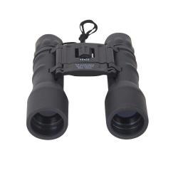 Бинокль компактный с резиновыми окулярами, 10x увеличение, HD центральная фокусировка, черный (арт. 25-9072139)