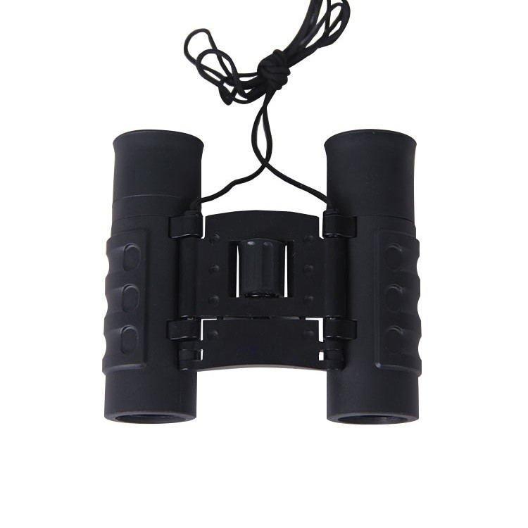 Бинокль компактный с резиновыми окулярами и центральной фокусировкой HD черный (арт. 25-9072147)
