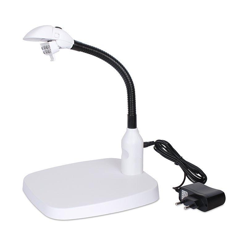 Лампа увеличительная с гибким кронштейном и диммером (арт. 25-9072296)
