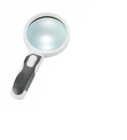 Лупа с подсветкой и двумя линзами 2.5X и 5X (арт. 25-9072309)