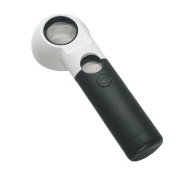 Увеличитель с подсветкой для карт 10x, 30x 6 LED (арт. 25-9072321)