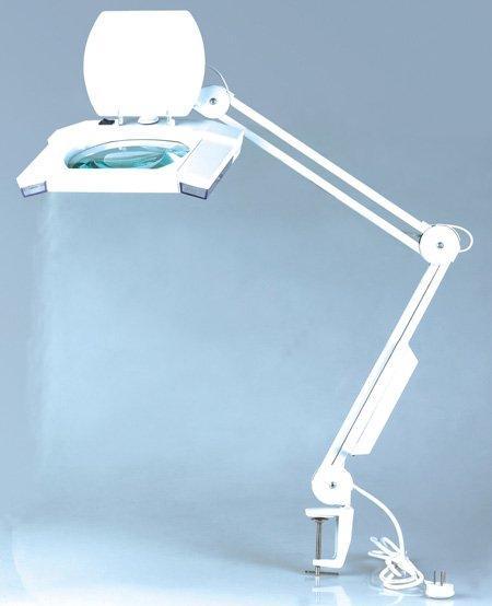 Лампа увеличения с креплением на стол для ухода за кожей и стоматологии с LED-подсветкой BM-8609 (арт. 25-9072335)