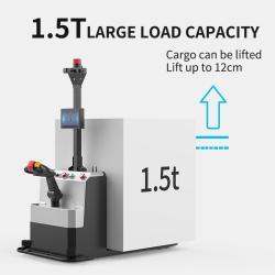 Электрический погрузчик Reeman Pallet Stacker 1500кг с самозагрузкой (арт. 25-11071204)