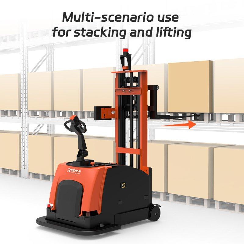Электрический погрузчик Reeman Pallet Stacker 600кг с AGV системой и опциональной литиевой батареей (арт. 25-11071211)