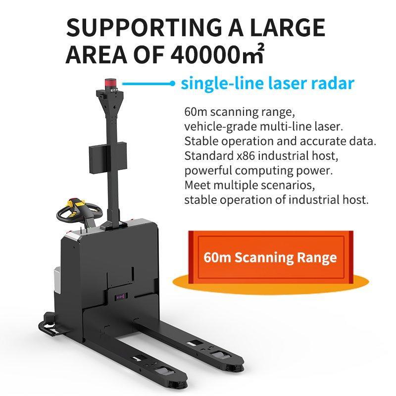 Электрический штабелер для паллет 1,5 тонн AGV для заводов (арт. 25-11071217)