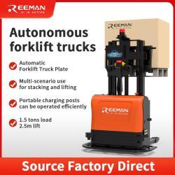 Электрический штабелер Reeman 1.5T с автоматической загрузкой паллет (арт. 25-11071222)