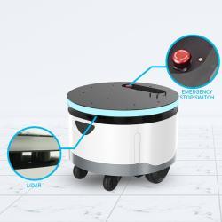 Платформа для робота с универсальным шасси и скоростью 0.2-0.8 м/с (арт. 25-11071273)