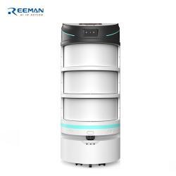 Робот-официант с функцией избегания препятствий и многоуровневой доставкой еды (арт. 25-11071283)