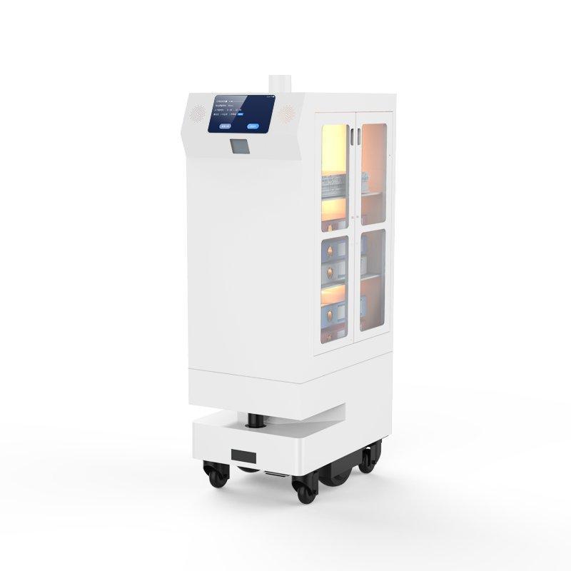 Доставочный робот для кафе с автономной навигацией по лифту (арт. 25-11071333)