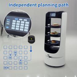 Робот доставки еды с управлением по радиоуправлению для ресторанов (арт. 25-11071336)