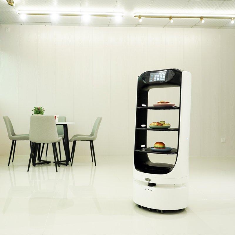 Доставочный робот для еды REEMAN с функцией самостоятельного движения и интеллектом (арт. 25-11071347)