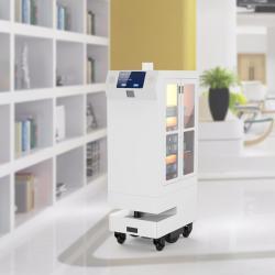 Автономный робот для доставки еды в ресторан или отель (арт. 25-11071357)