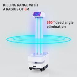 Робот для дезинфекции с УФ-лампой UVC для гостиниц и больниц (арт. 25-11071369)