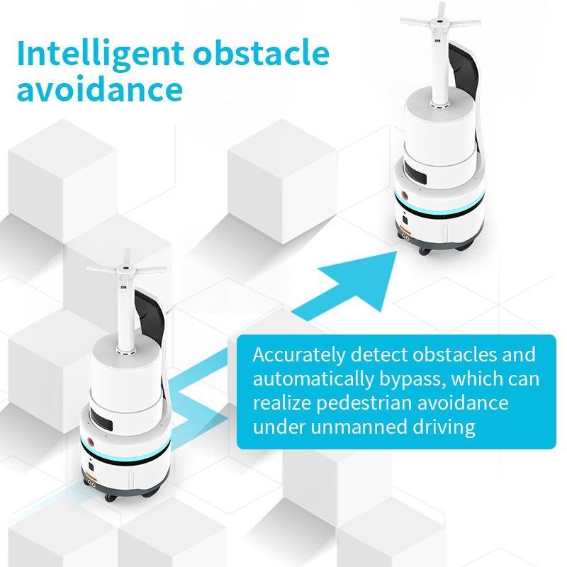 Автоматический робот для дезинфекции с пультом управления и системой распыления Reeman (арт. 25-11071373)