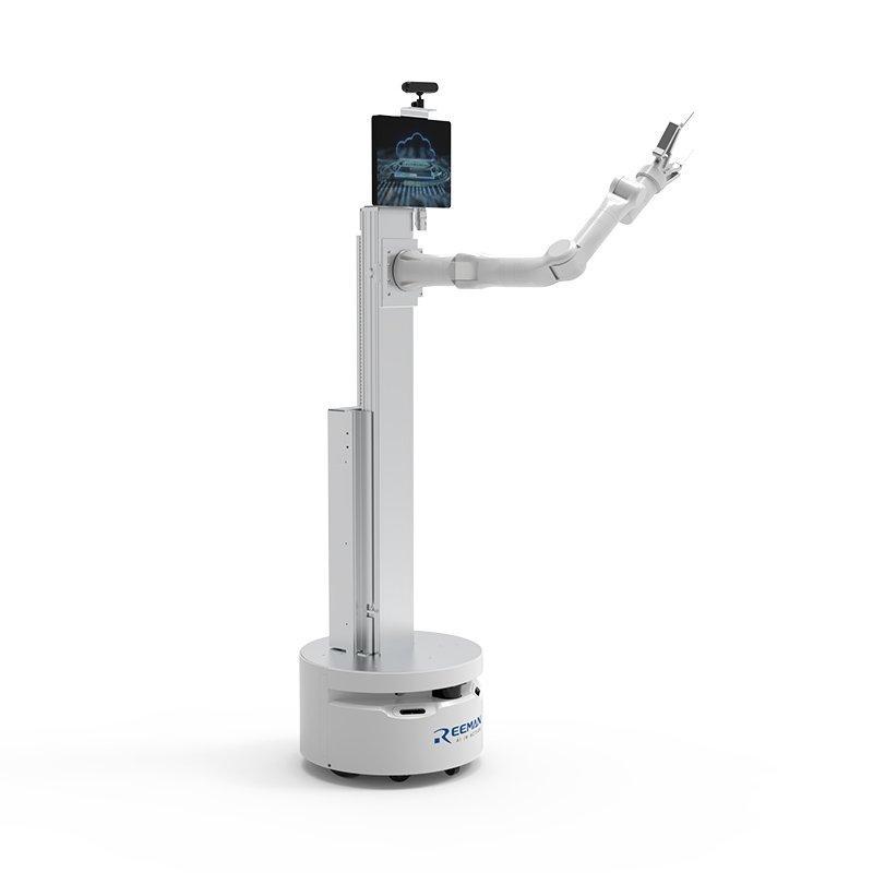 Робот-манипулятор для склада и логистики с 6 осями и базой AGV (арт. 25-11071376)