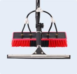 Щетка для очистки солнечных панелей с многоразовыми насадками (арт. 25-1407904)