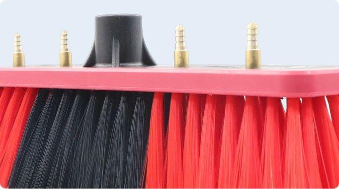 Щетка для чистки солнечных панелей на выдвижной алюминиевой штанге (арт. 25-1407909)