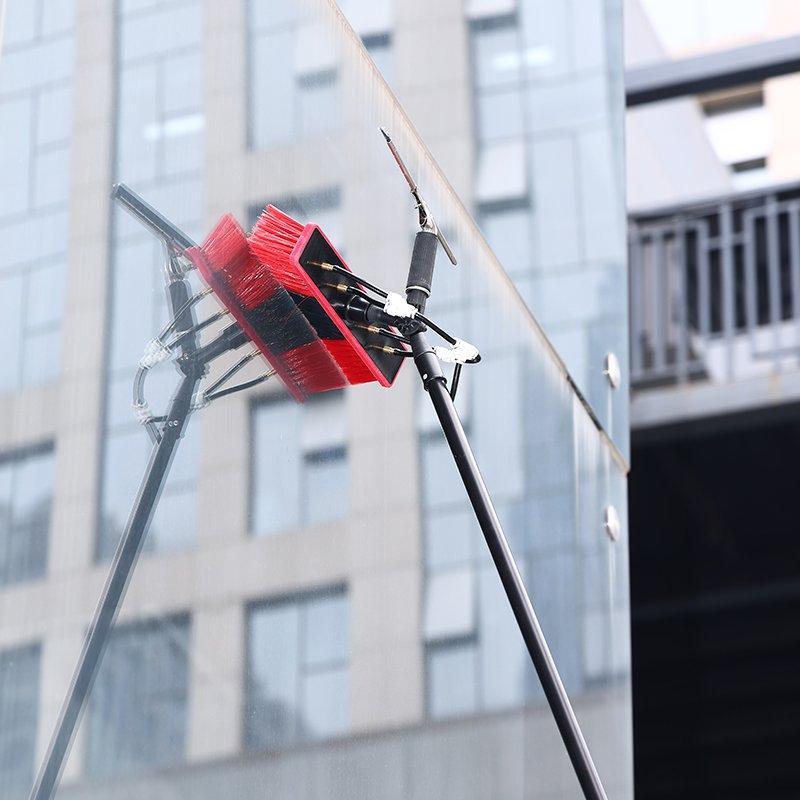 Щетка для мытья окон с подачей воды Zhenda для высотных зданий и дома (арт. 25-1407913)