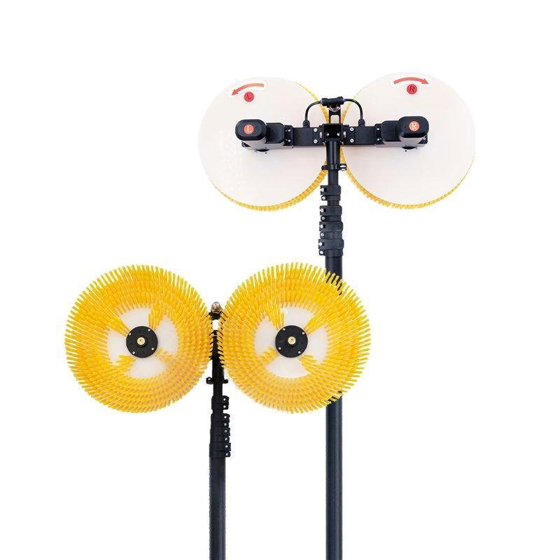 Щетка для сухой очистки солнечных панелей с телескопической ручкой (арт. 25-1407917)