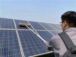 Щетка для очистки солнечных панелей с телескопической ручкой 3.5м 5.5м 7.5м (арт. 25-1407928)