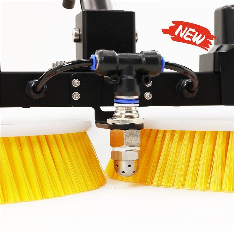 Щетка для очистки солнечных панелей с электрическим удлинителем и литиевым аккумулятором (арт. 25-1407929)