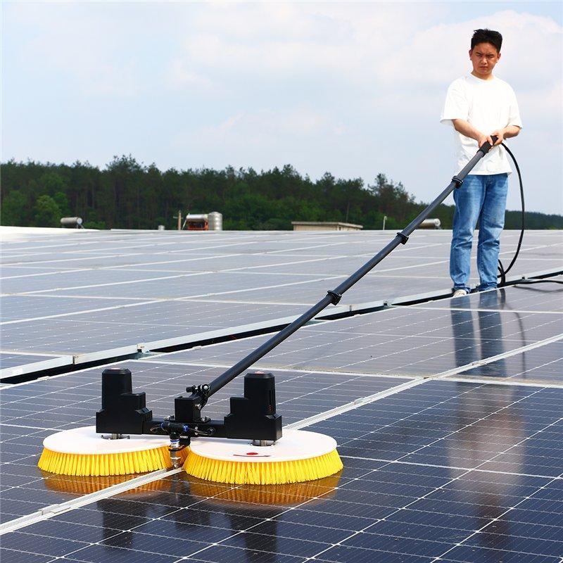 Щетка для очистки солнечных панелей с вращающимся механизмом, длина 7.5 м (арт. 25-1407937)