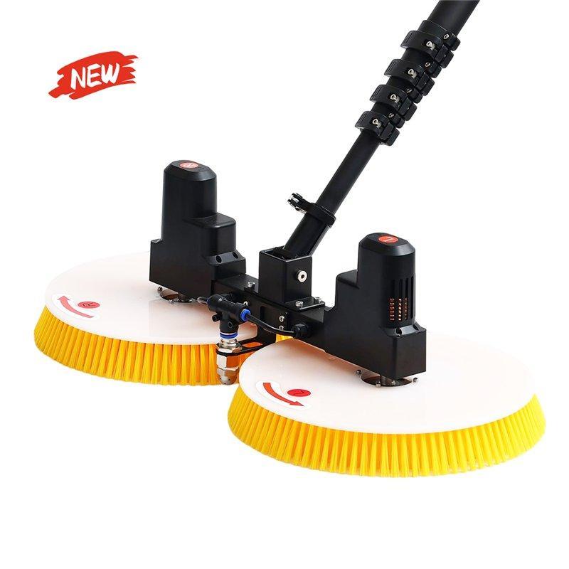 Щетка для чистки солнечных панелей с вращающейся щетиной (арт. 25-1407940)