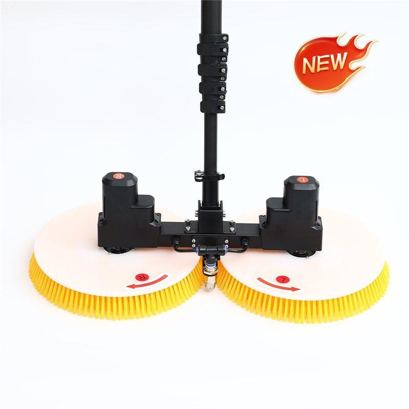 Электрическая щетка для очистки солнечных панелей с функцией мойки (арт. 25-1407945)