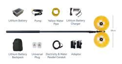 Автоматическая машина для очистки солнечных панелей с двойным питанием и аккумулятором (арт. 25-1407949)