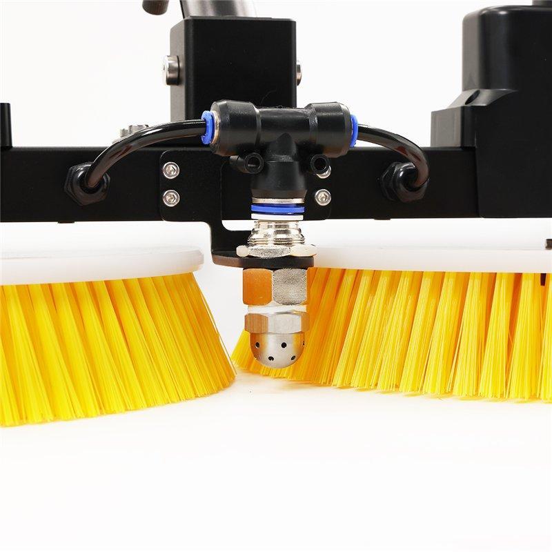 Щетка для чистки солнечных панелей с двойным вращающимся наконечником (арт. 25-1407958)