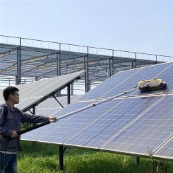 Щетка для очистки солнечных панелей с литиевой батареей и полосой для инъекции (арт. 25-1407971)