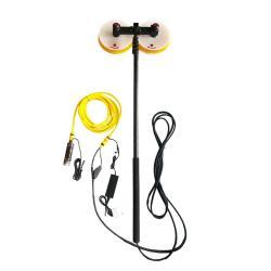 Щетка для очистки солнечных панелей с телескопической штангой и индивидуальной длиной (арт. 25-1407994)