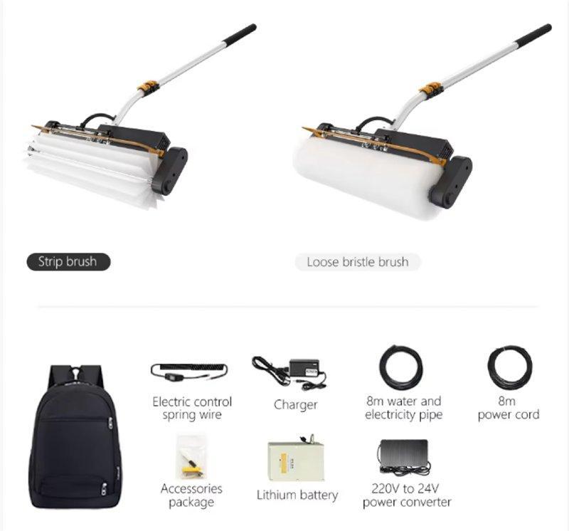 Автоматическая щетка для очистки солнечных панелей 220V (арт. 25-1408009)