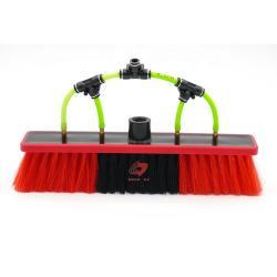 Щетка для чистки солнечных панелей с насадкой для окон и резиновым скребком (арт. 25-1408015)