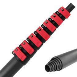 Щетка для чистки солнечных панелей с насадкой для окон и резиновым скребком (арт. 25-1408015)