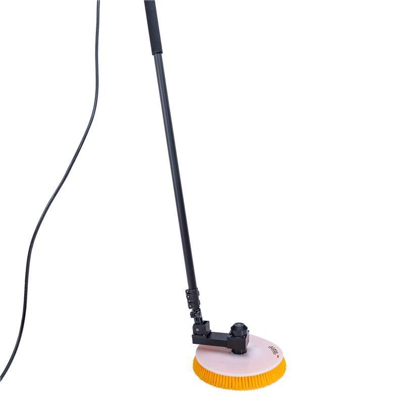 Щетка для очистки солнечных панелей с вращающимся диском, телескопическая, 7.5м (арт. 25-1408019)