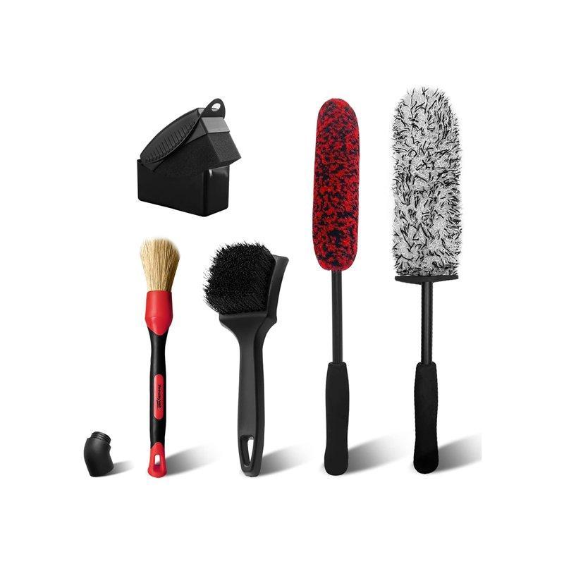 Аппликатор для обработки шин и щетка для детейлинга для автомобиля и мотоцикла 5PC Set (арт. 25-1408062)